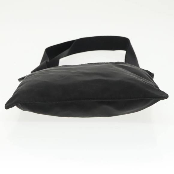 PRADA Shoulder Bag Nylon Black Silver Auth am7107 - Picture 9 of 16